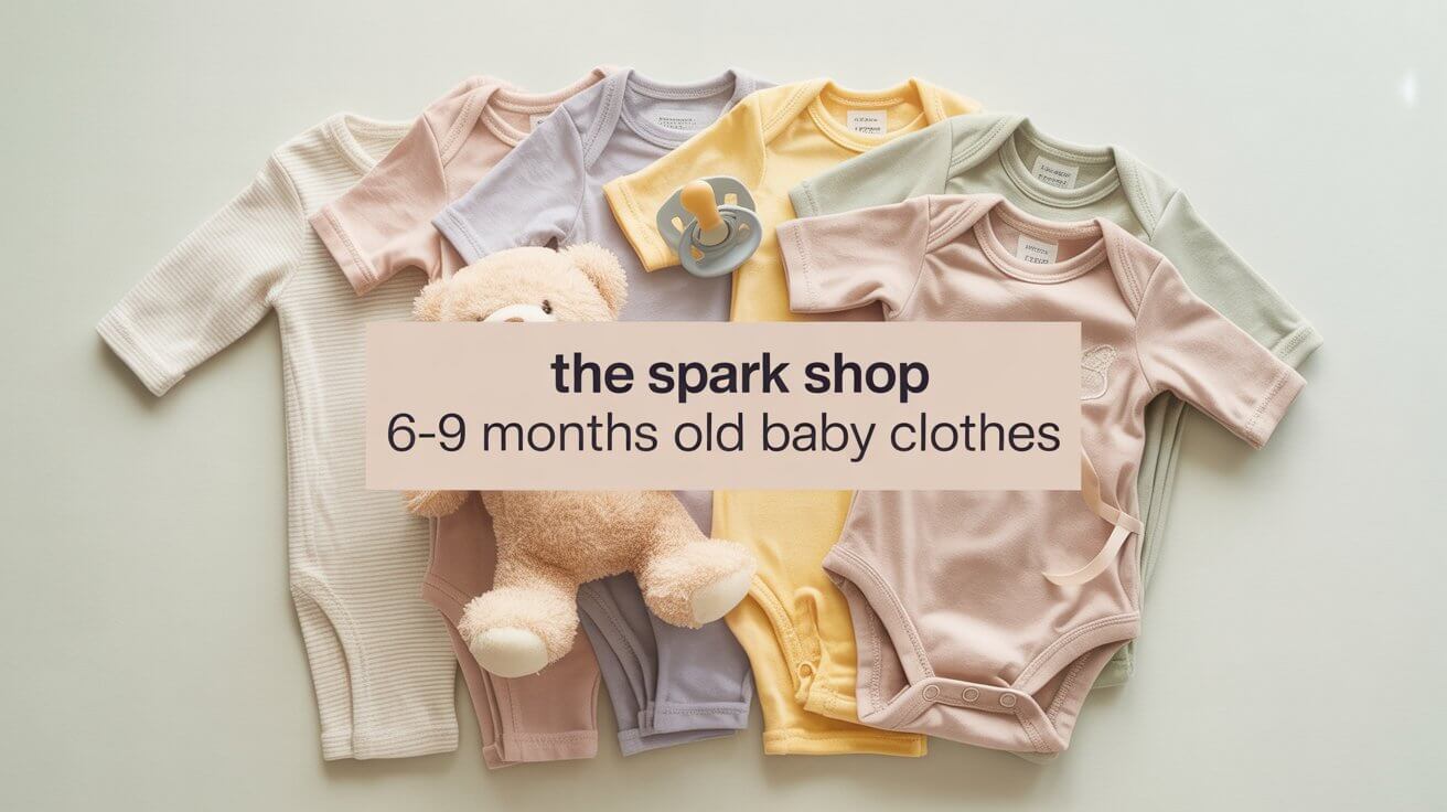 the spark shop 6-9 months old baby clothes