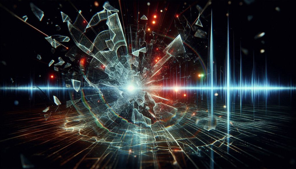 Can glass break by sound?