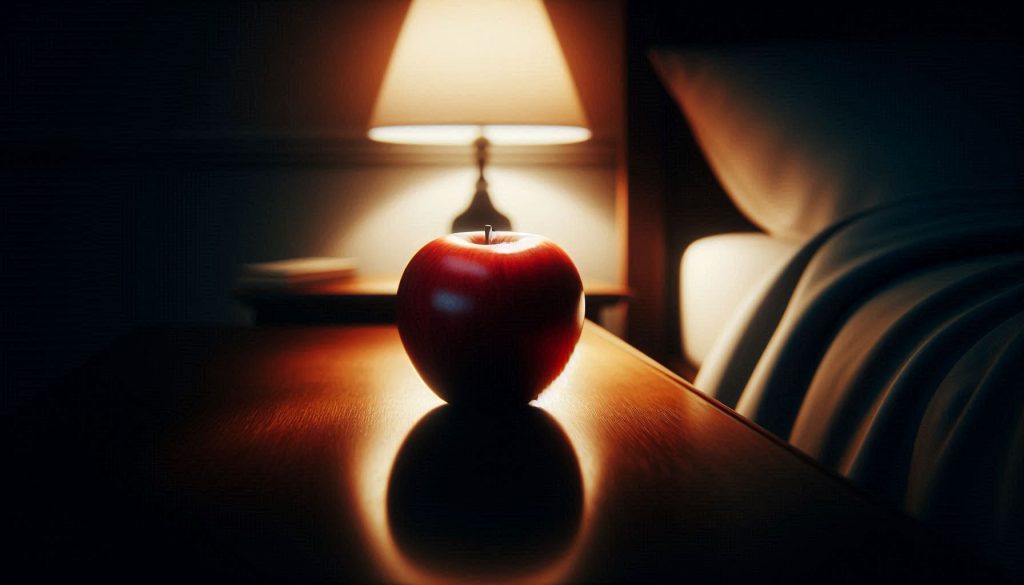 Can we eat apples at night?